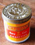 Capstan, Navy Cut 50 Cigarettes, fraai oud blikje., Ophalen of Verzenden, Zo goed als nieuw, Overige, Overige merken