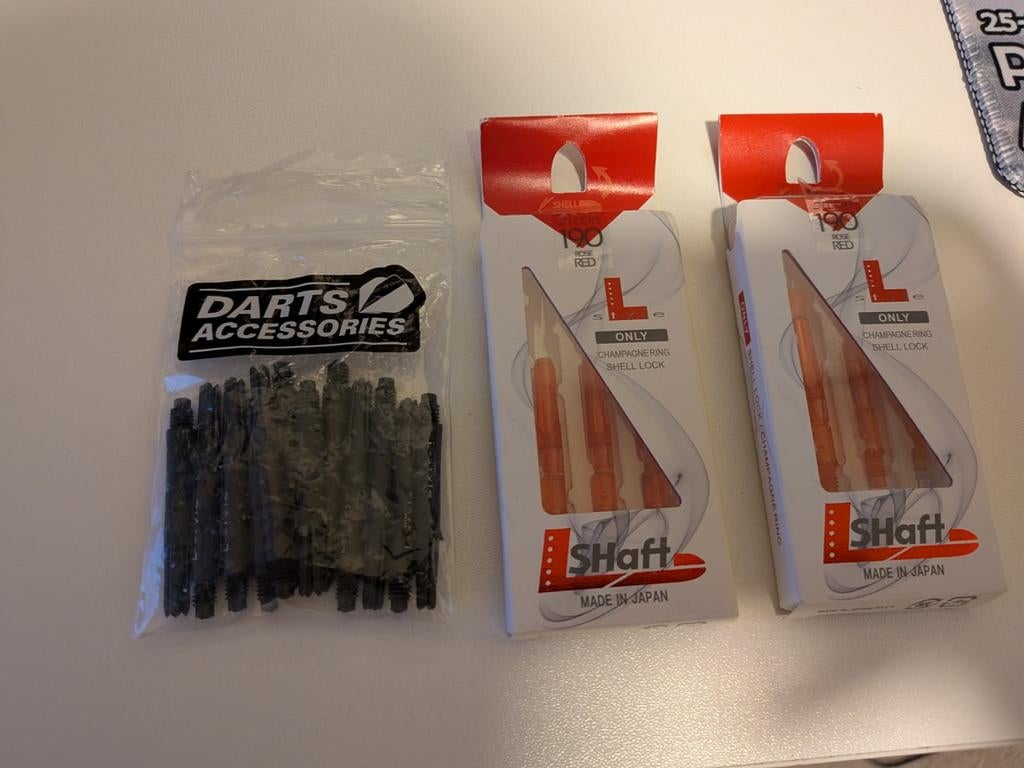 L-Style Dart Shafts, Sport en Fitness, Darts, Ophalen of Verzenden, Zo goed als nieuw, Shafts