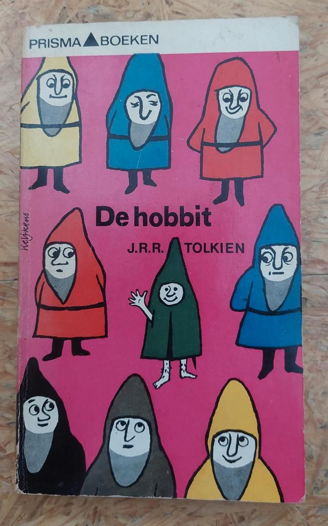 De Hobbit Tolkien Kees Kelfkens druk 10 Prisma boek goede st, Verzamelen, Lord of the Rings, Gebruikt, Boek of Poster, Ophalen of Verzenden