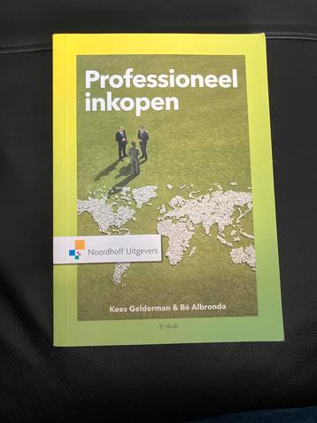 Professioneel Inkopen - Kees Gerderman, 5e druk beschikbaar voor biedingen