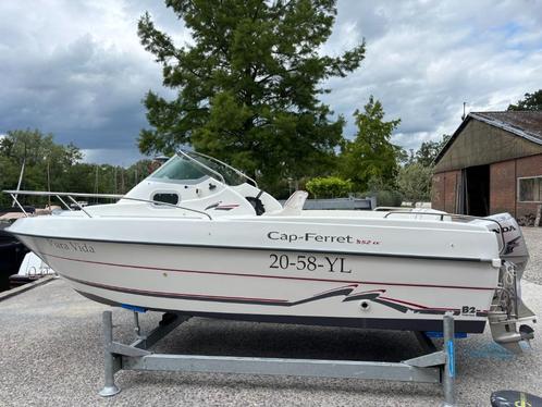 Cap Ferret 552 speedboot met 50pk Honda & 6 mnd garantie, Watersport en Boten, Vis- en Consoleboten, Gebruikt, 50 tot 70 pk, 3 tot 6 meter
