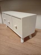Klein kastje voor make-up tafel, Huis en Inrichting, Kasten | Ladekasten, Ophalen, Minder dan 50 cm, Gebruikt, 3 of 4 laden