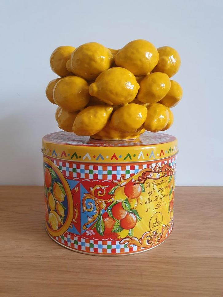 Vintage 'Des Pots' Citroen Pot, Antiek en Kunst, Antiek | Keramiek en Aardewerk, Ophalen of Verzenden