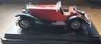 Mercedes-Benz SSK Jaar 1928 rood 1:18 Bburago, Ophalen of Verzenden, Zo goed als nieuw, Auto, Bburago