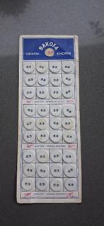 vintage knopen, Ophalen of Verzenden, Zo goed als nieuw, Overige typen, Bakofa