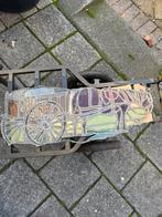 Oude Glas in Lood Voorstelling, Antiek en Kunst, Antiek | Wandborden en Tegels, Ophalen