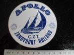 sticker apollo czt zandvoort logo zeilschip zeilen, Verzenden, Zo goed als nieuw, Bedrijf of Vereniging