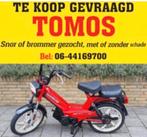 Inkoop Gezocht te koop Gevraagd Tomos Puch Vespa 0644169700, Fietsen en Brommers, Ophalen, Gebruikt, Overige typen, Tomos