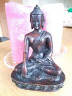 Boeddha beeldje uit Nepal Hoog 15 cm massief, Ophalen of Verzenden, Nieuw, Religie