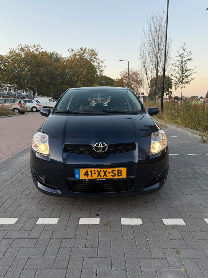 Toyota Auris 1.6 16V Vvt-i 5DR SOL 2007 Blauw, Auto's, Toyota, Bedrijf, Auris, Benzine, C, Hatchback, Handgeschakeld, Origineel Nederlands