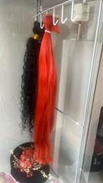 Extensions weave 55 cm rood, Sieraden, Tassen en Uiterlijk, Uiterlijk | Haarverzorging, Nieuw, Ophalen of Verzenden, Pruik of Haarverlenging