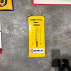 Shell Butagas Thermometer Emaille Vintage, Ophalen of Verzenden