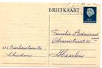 Haarlem Briefkaart  1964, Verzamelen, Ansichtkaarten | Nederland, Ophalen of Verzenden, 1960 tot 1980, Noord-Holland