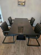 Complete woonkamer, Ophalen, Gebruikt, Hoogglans, 4 tot 6 stoelen