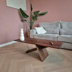 Salontafel 'noot' handgemaakt amerikaans notenhout, Minder dan 50 cm, 100 tot 150 cm, Nieuw, Ophalen of Verzenden