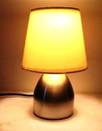 Nachttafellamp Touchlamp lamp met dimmer 1 stuk, Touchlamp Tafellamp, Ophalen of Verzenden, Zo goed als nieuw, Metaal
