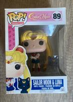 Sailor Moon & Luna nr. 89 Funko Pop! Animation, Gebruikt, Ophalen of Verzenden