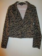 Enjoy jasje maat S  zwart/bruin, Maat 38/40 (M), Zwart, Enjoy, Ophalen of Verzenden