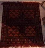 Tapijt vloerkleed wol Boho Ibiza, Zo goed als nieuw, Rechthoekig, Rood, 50 tot 100 cm