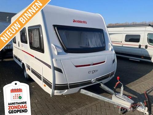 Dethleffs C'Go 415 QL MODEL 2024, Caravans en Kamperen, Caravans, Bedrijf, 1000 - 1250 kg, Standaardzit, Dethleffs, Dwarsbed, Vast bed