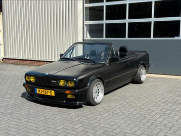 BMW 3-Serie 2.5 I 325 Cabriolet AUT 1986 Zwart beschikbaar voor biedingen