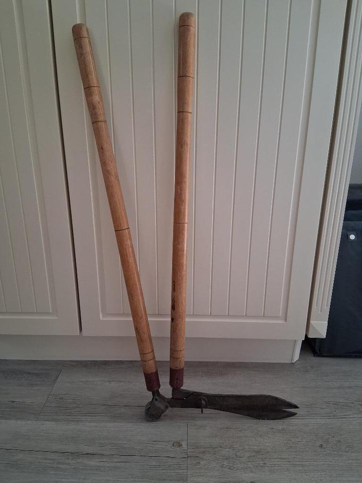 Oude Graskantschaar, Tuin en Terras, Hand-tuingereedschap, Gebruikt, Overige soorten, Ophalen of Verzenden