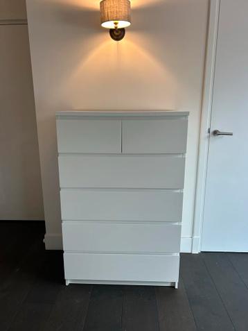 IKEA Malm ladekast, wit, 8 laden - afbeelding 12