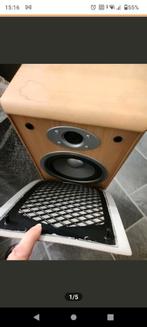 Jamo, Ophalen, Gebruikt, 60 tot 120 watt, Front, Rear of Stereo speakers