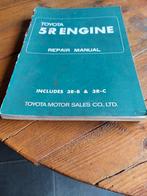 REPAIR MANUAL ENGINE TOYOTA 3R 5R MOTOR TOYOTACROWN HEFTRUCK, Ophalen of Verzenden