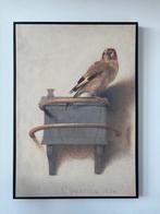 Puttertje Fabritius replica 103x73 op canvas, Huis en Inrichting, Woonaccessoires | Lijsten, Overige materialen, Nieuw, Ophalen of Verzenden