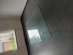 Salontafel glas, Huis en Inrichting, Ophalen, 100 tot 150 cm, Zo goed als nieuw, Glas