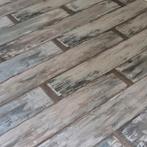 Laminaat ca. 10-12m2 blauw-grijs-bruin, Doe-het-zelf en Verbouw, Vloerdelen en Plavuizen, Ophalen, 50 tot 150 cm, Zo goed als nieuw