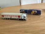 Iveco Mona combinatie en een Mercedes Lindt chocolade, Verzamelen, Merken en Reclamevoorwerpen, Ophalen of Verzenden, Zo goed als nieuw