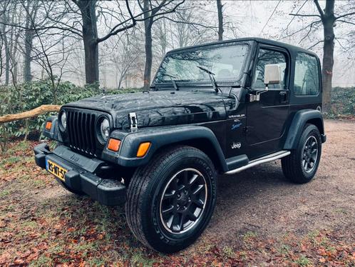 Jeep Wrangler TJ 4.0i Automaat / NL / Hardtop+Softtop, Auto's, Jeep, Particulier, Wrangler, Benzine, Automaat, Zwart, Vierwielaandrijving