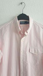 Polo Ralph Lauren Overhemd - Maat M - Roze Gestreept, Roze, Halswijdte 39/40 (M), Ophalen of Verzenden, Polo Ralph Lauren