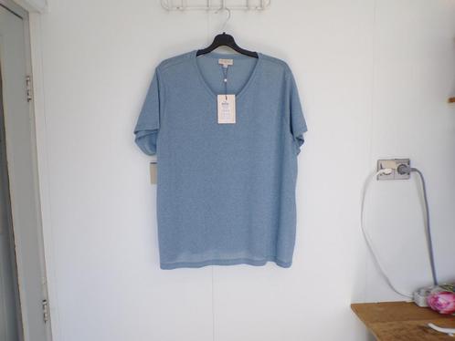 Blauw shirt met lurex Only Carmakoma XL - 54 nieuw!, Kleding | Dames, Grote Maten, Nieuw, Shirt of Top, Blauw, Ophalen of Verzenden