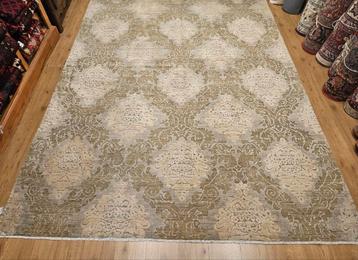 Handgeknoopt oosters tapijt modern design, geknoopt in afgha beschikbaar voor biedingen
