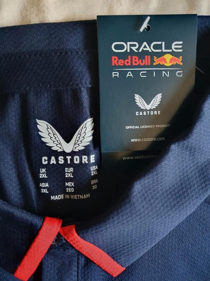 Red Bull Racing 🇳🇱 MAX Verstappen #1 Polo  Nieuw €22,- XL, Kleding | Heren, T-shirts, Nieuw, Maat 56/58 (XL), Blauw, Ophalen