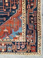 Handgeknoopt Perzisch antiek wol Nahavand tapijt 148x240cm, Huis en Inrichting, Stoffering | Tapijten en Kleden, 200 cm of meer