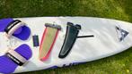 Old school AHD 262 speed slalom incl vinnen en boardbag, Watersport en Boten, Plank, Gebruikt, Ophalen of Verzenden, Minder dan 250 cm