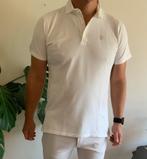 ARTU NAPOLI. Wit heren golfshirt maat L., Ophalen of Verzenden, Zo goed als nieuw, Kleding
