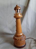 Retro,vintage lampje "vuurtoren", Ophalen of Verzenden