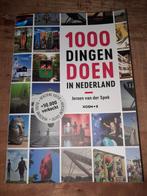 1000 Dingen Doen in Nederland - Jeroen van der Spek, Ophalen of Verzenden, Zo goed als nieuw, Los deel, Overige onderwerpen