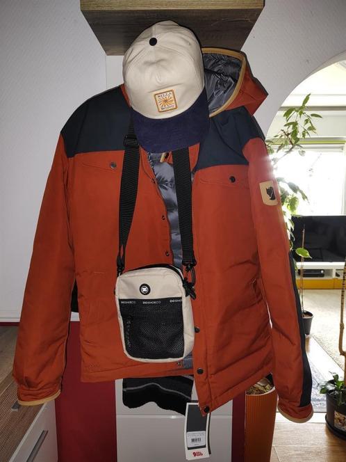 Fjällräven Greenland No. 1 Down Jacket Men autumn leaf/dark, Sport en Fitness, Bergsport en Wandelen, Nieuw, Kleding, Ophalen of Verzenden