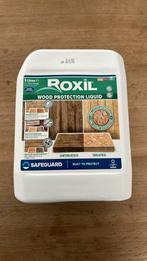Nieuw: Roxil Houtbescherming 5L, Ophalen, Wit, Beits, Zo goed als nieuw