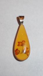 Hanger Zilver Epoxy bloemetjes Giethars droogbloem, Overige kleuren, Verzenden, Zo goed als nieuw, Bloem of Plant