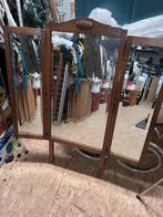Antieke houten kaptafel met spiegel, Ophalen, 50 tot 100 cm, 100 tot 150 cm