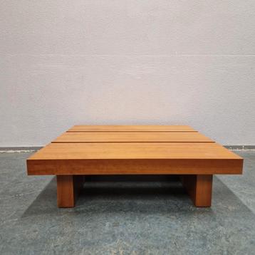 90's vintage salontafel coffeetable Japandi stijl beschikbaar voor biedingen