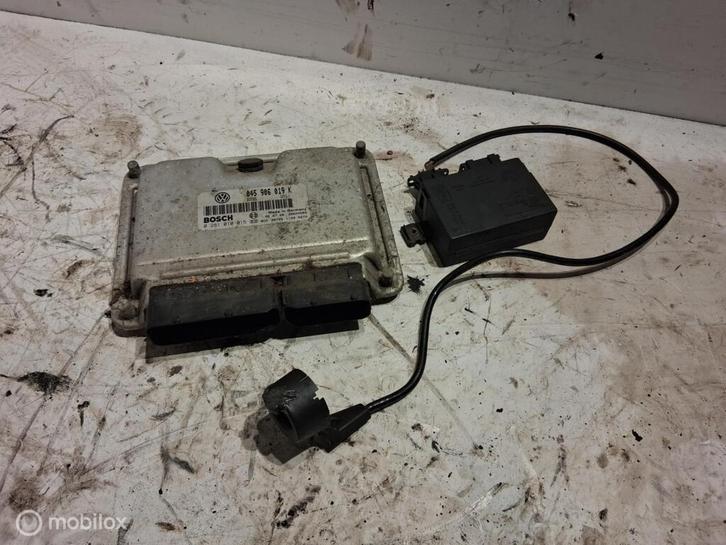 Leesring met Ecu Vw Lupo 1.2 TDI 3L ('98-'05) 045906019K, Auto-onderdelen, Elektronica en Kabels, Volkswagen, Gebruikt, Ophalen of Verzenden