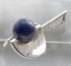 Zilveren design hanger Lapis Scandinavisch Modernist sieraad, Sieraden, Tassen en Uiterlijk, Antieke sieraden, Ophalen of Verzenden